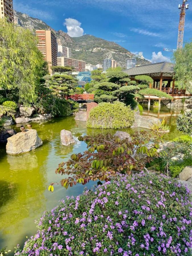 Luxurious Flat At 5 Min By Walk To Monaco, Free Parking And Sea View Lejlighed Beausoleil Eksteriør billede